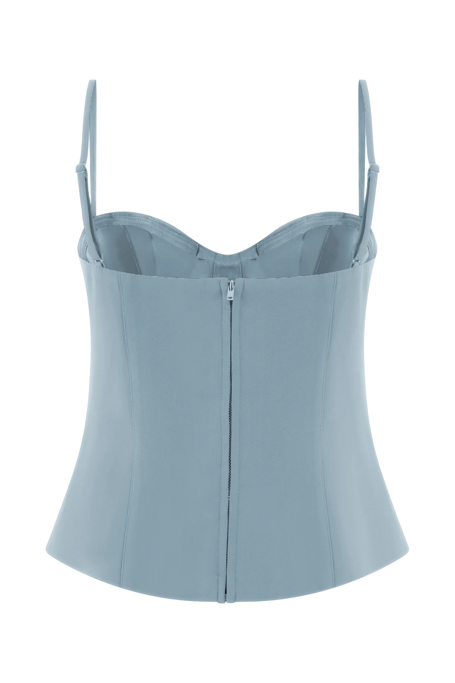 Jaime Spaghetti Strap Suiting Top Ocean Blue