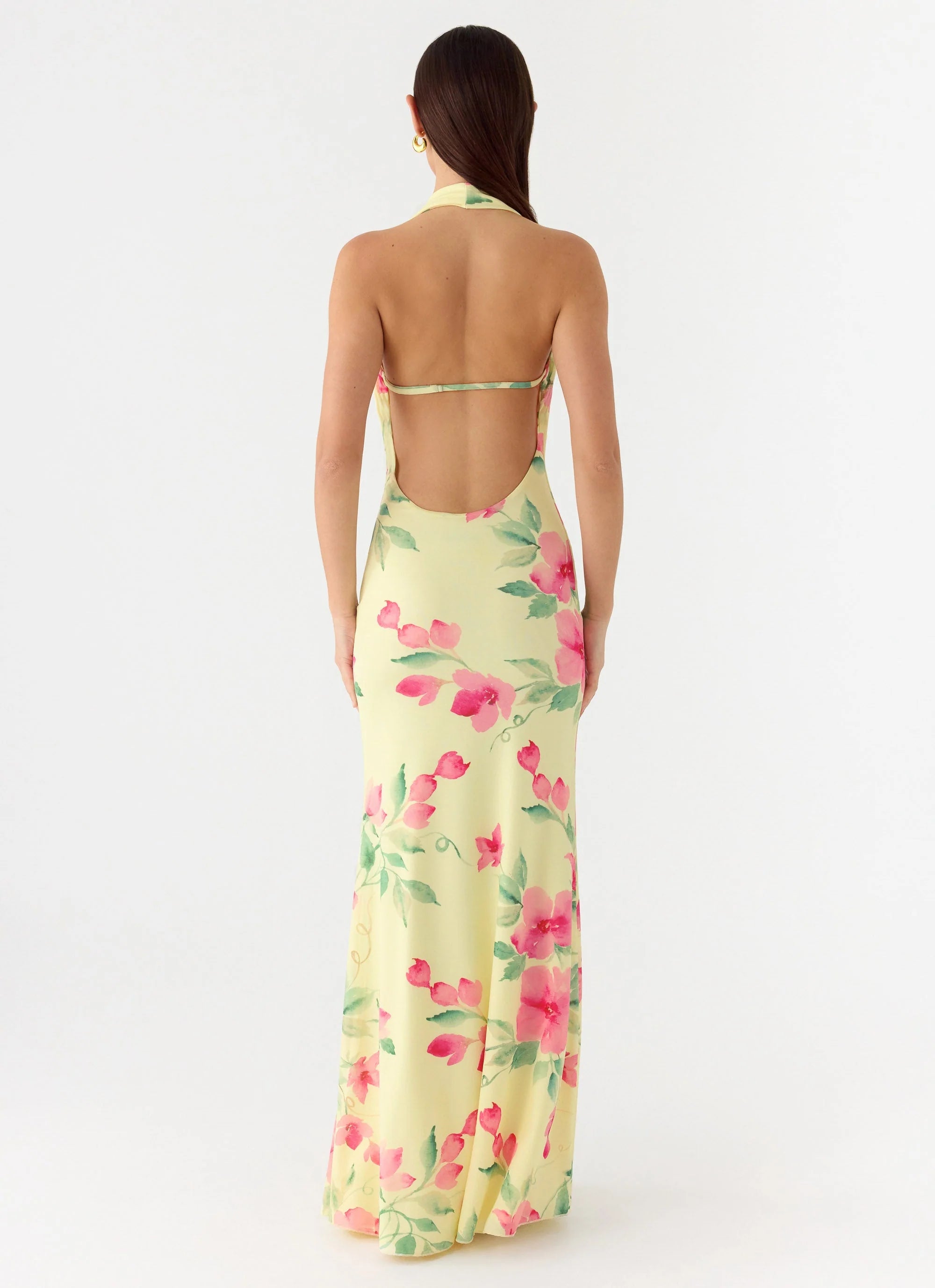 Like You Better Maxi Dress Lemon Soleil