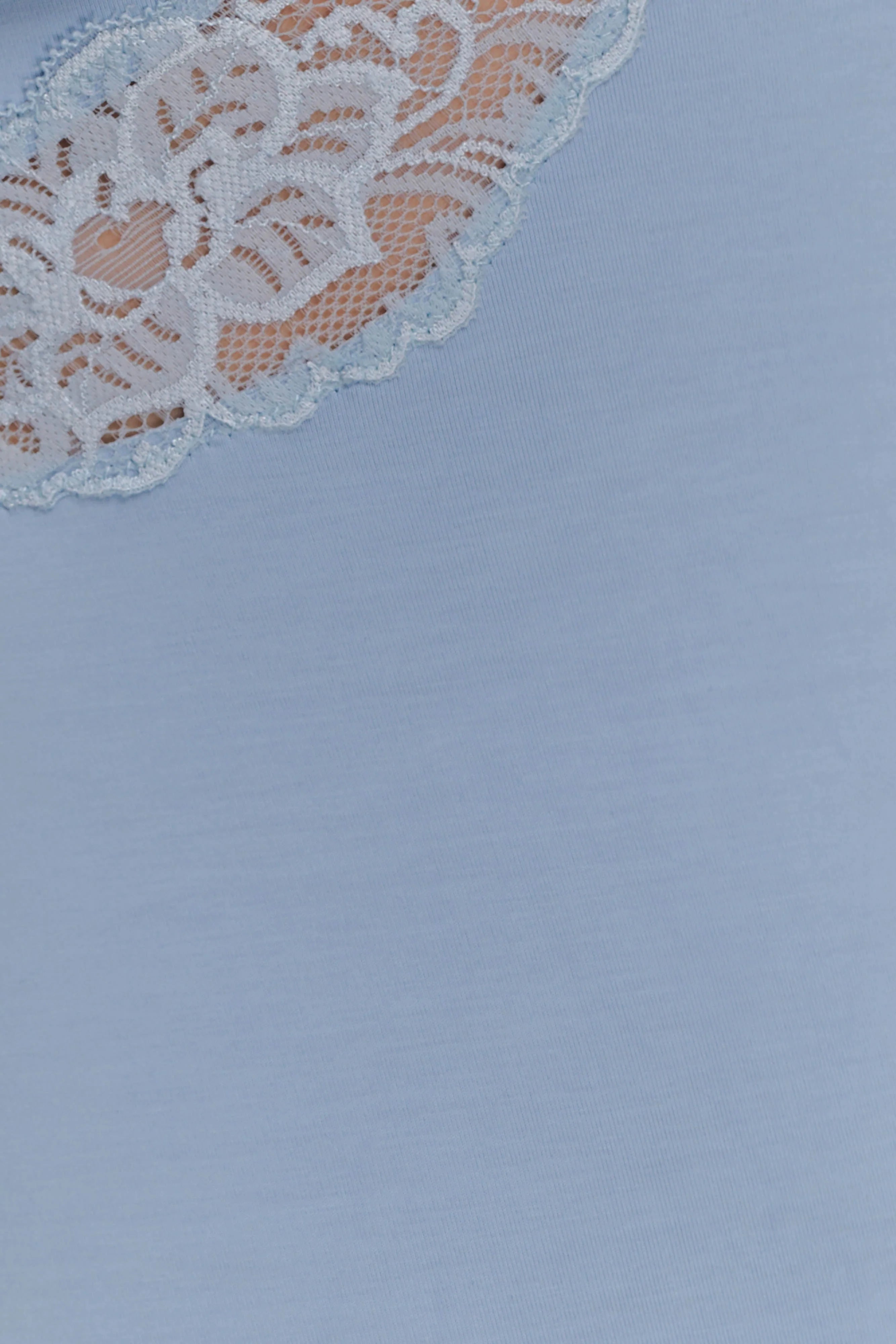 Electra Slinky Lace Mini Dress Pale Blue