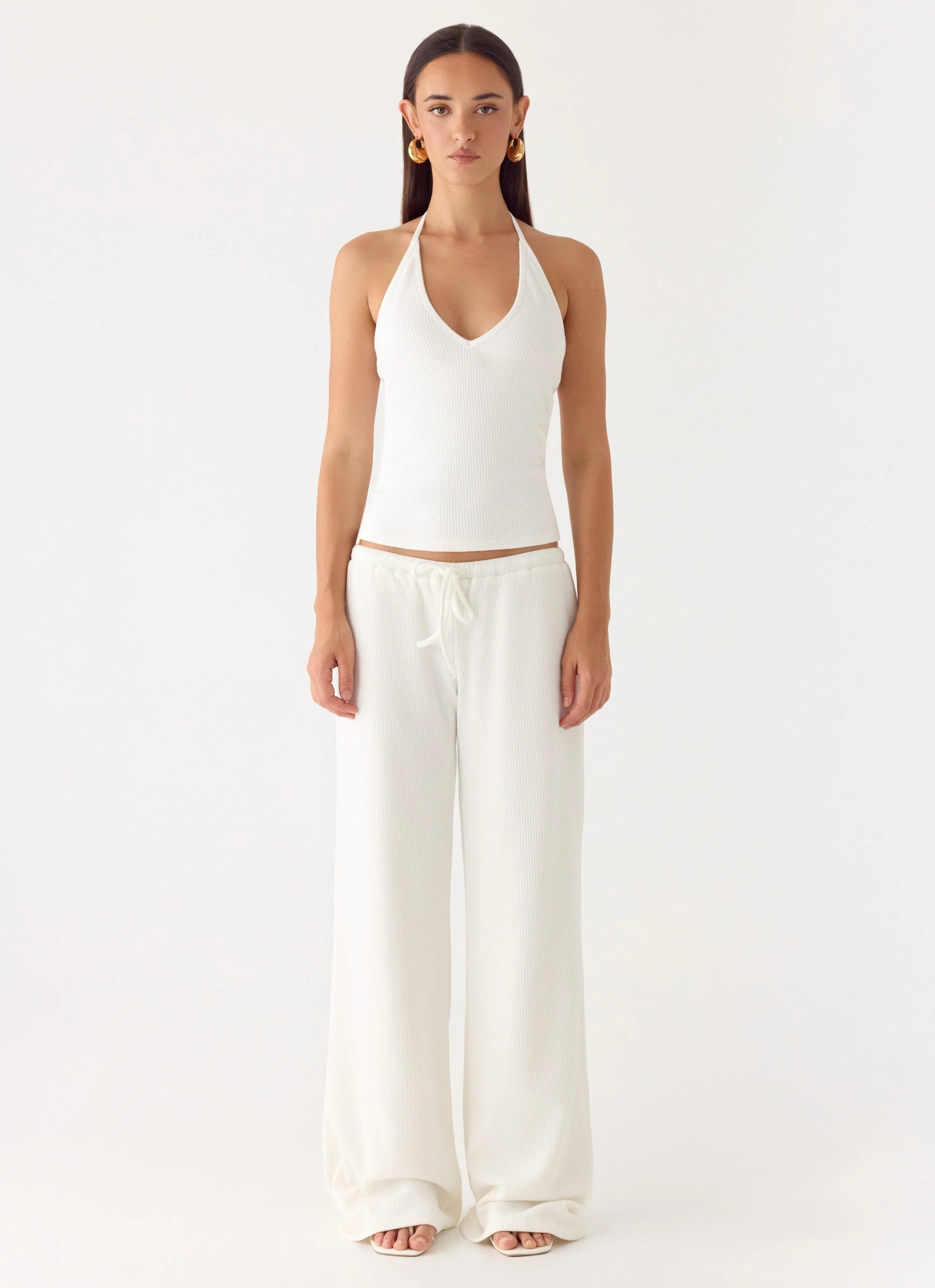 Henry Low Rise Pant Ivory