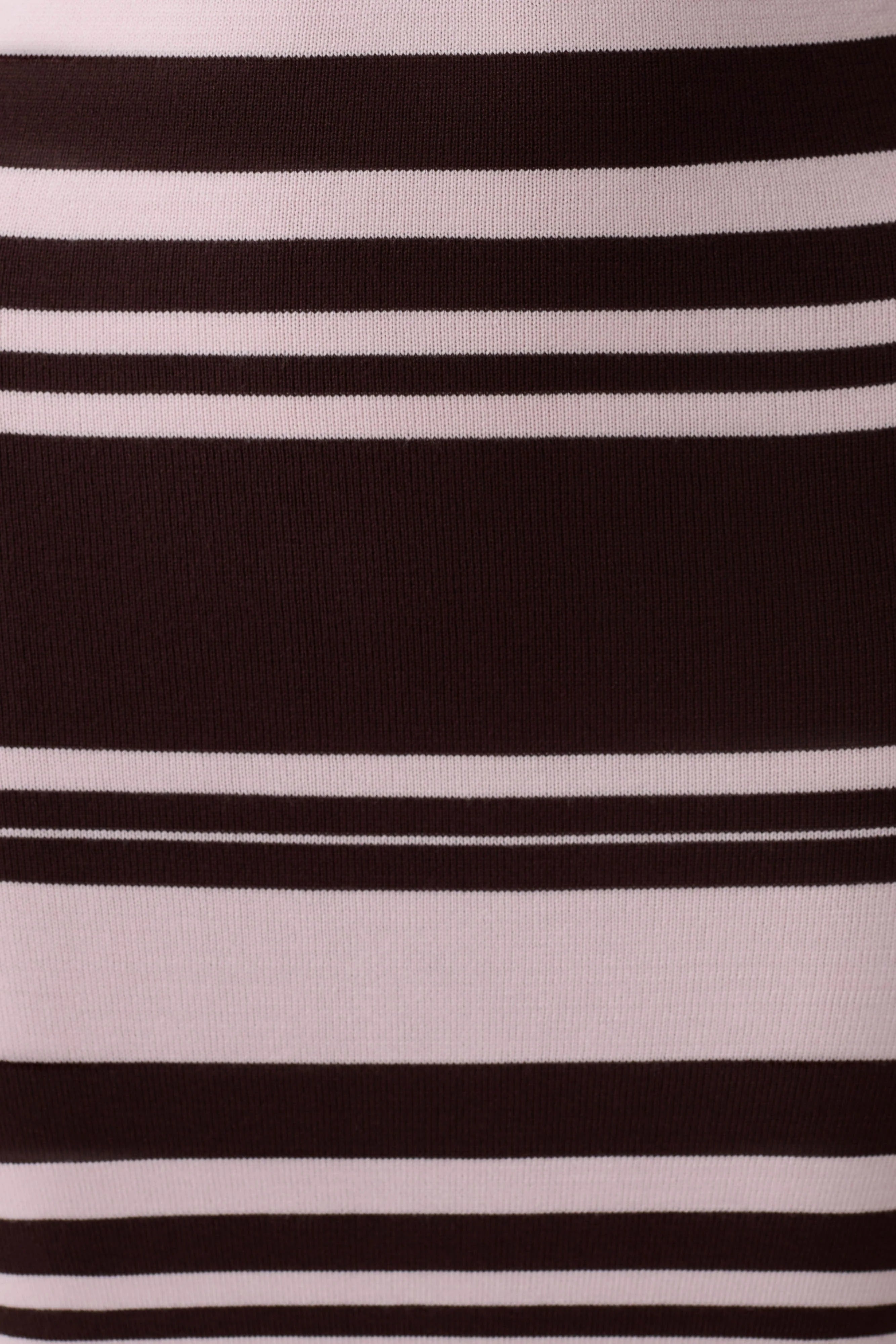 Brienne Stripe Midi Dress Pink Chocolate