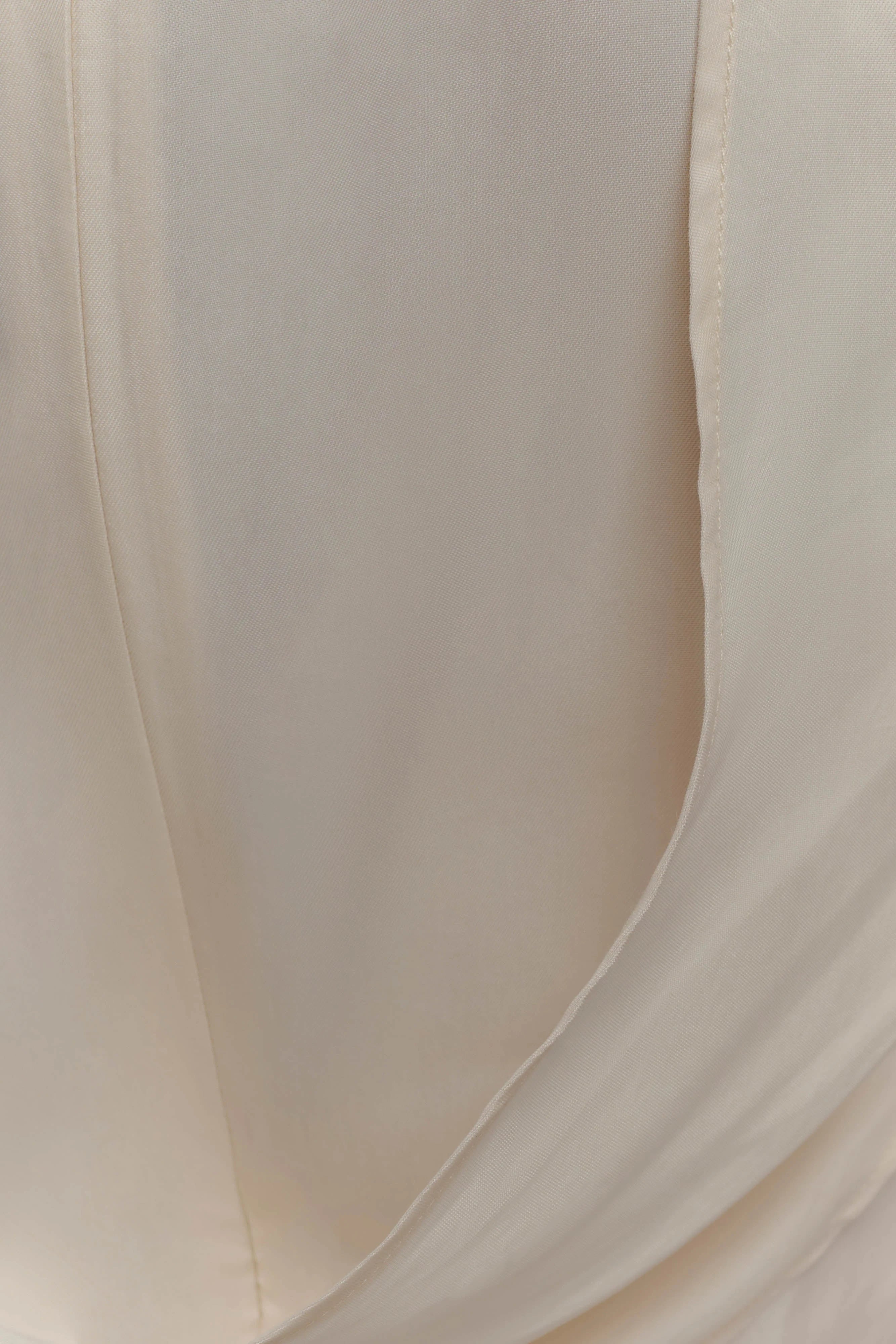 Violeta Asymmetric Top Ivory