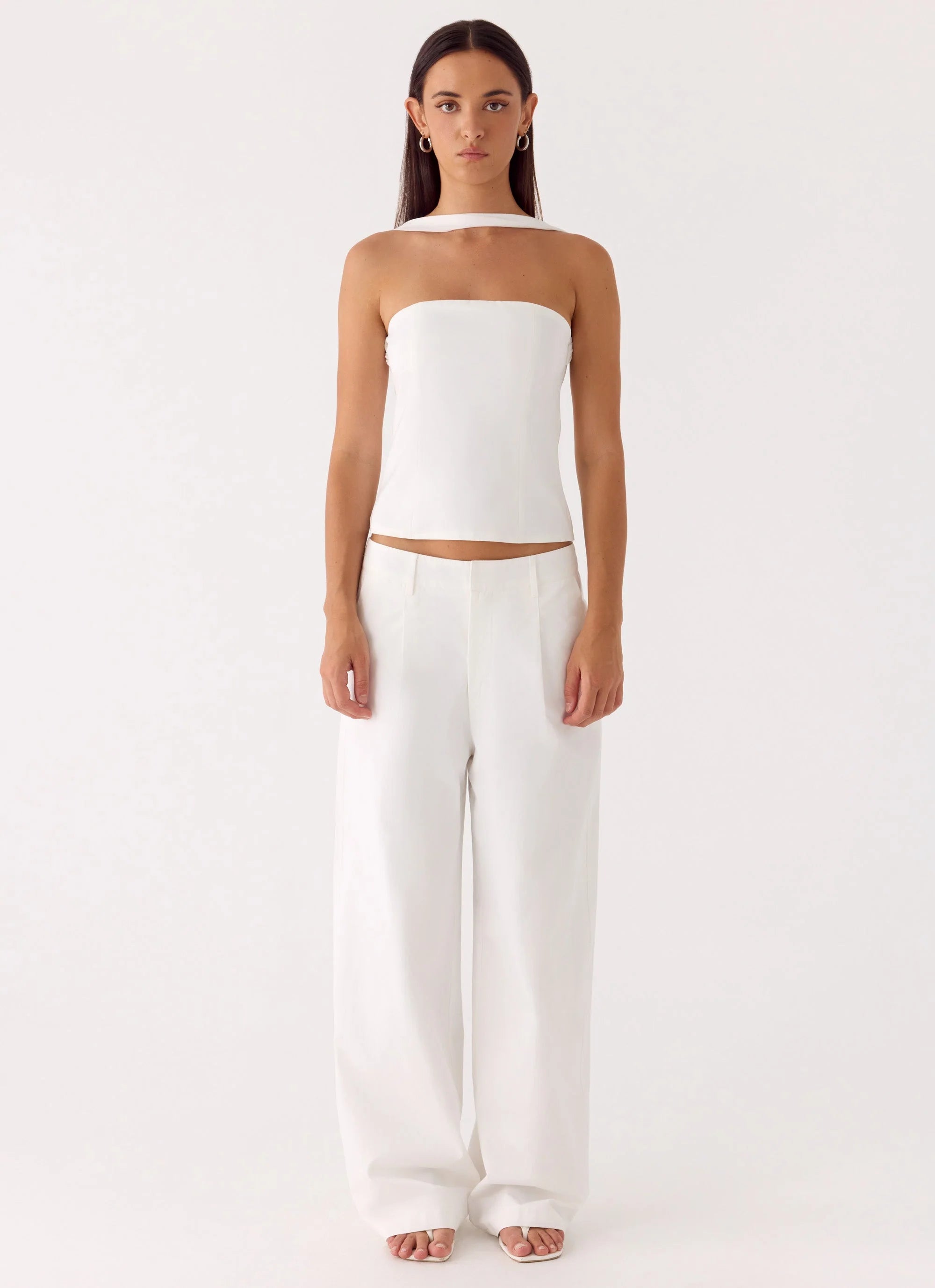 Emilia Pant White