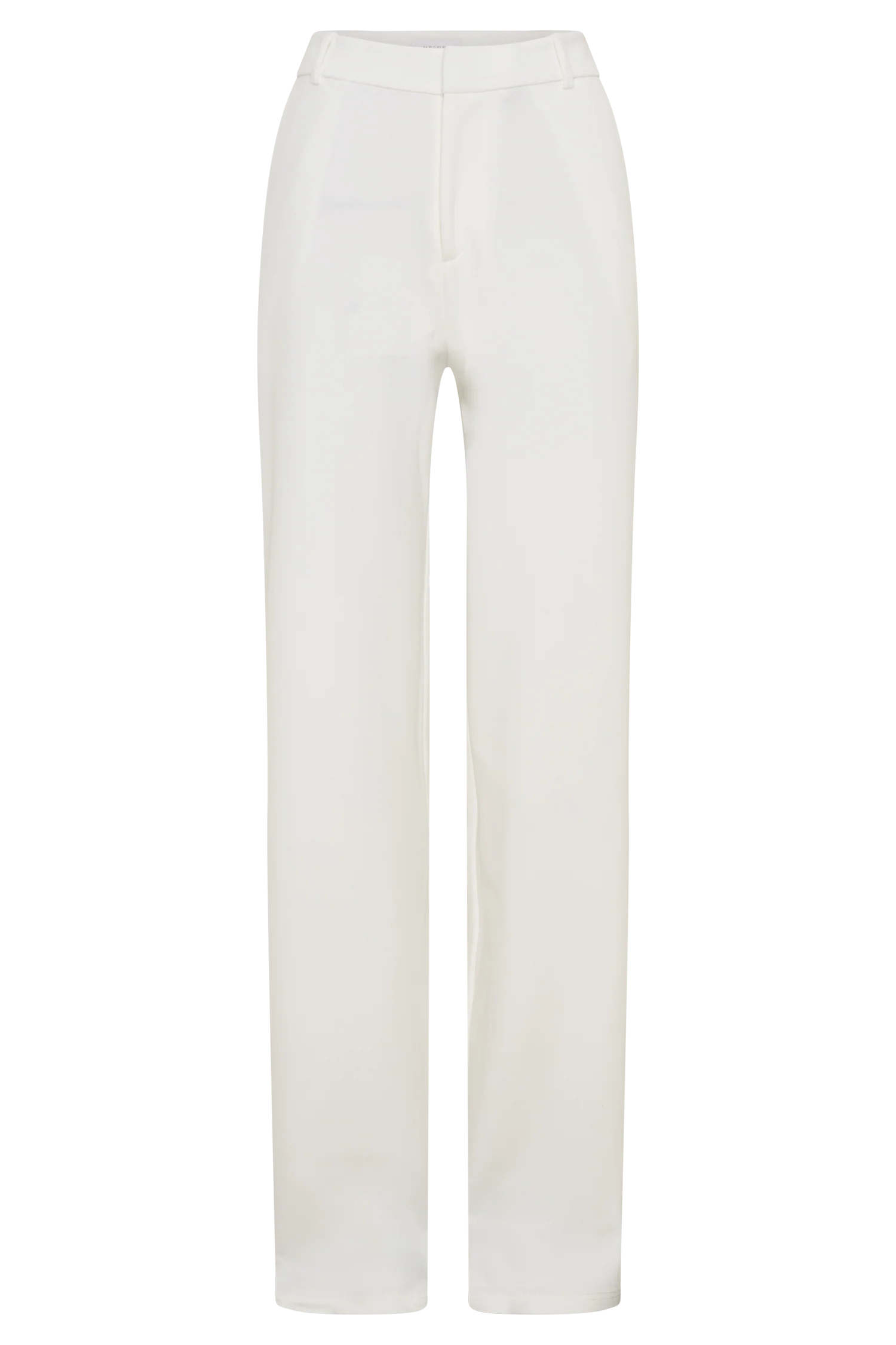 Maude Crepe Straight Leg Pants Ivory