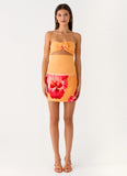 Saya Tie Top Orange
