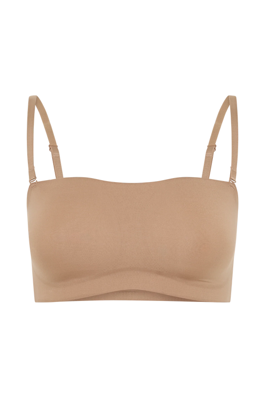 Joanna Strapless Shapewear Bra - Latte