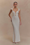 Ezra Lace Maxi Dress Ivory