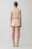Anahita Linen Short Natural