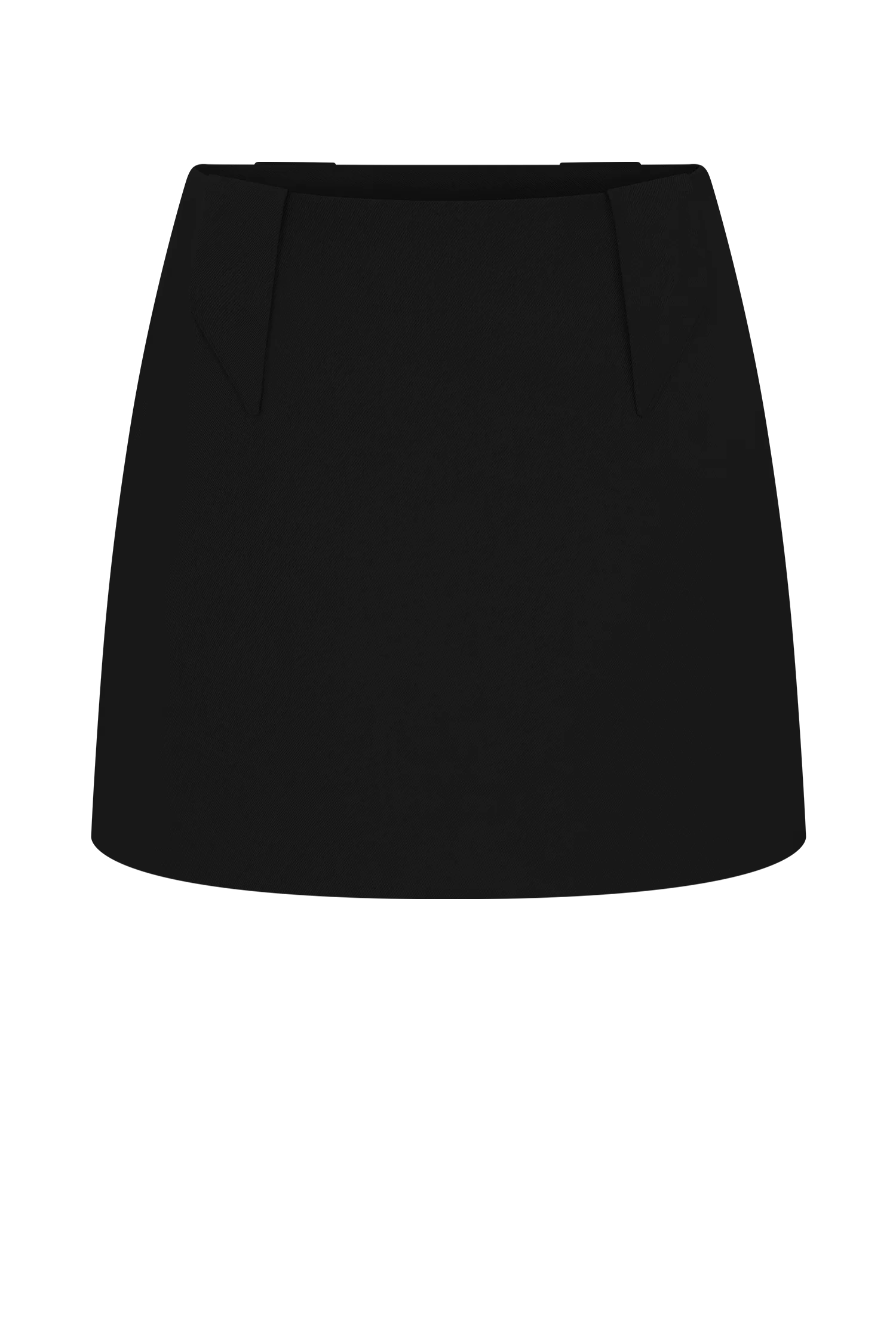 Gina Suiting Mini Skirt Black