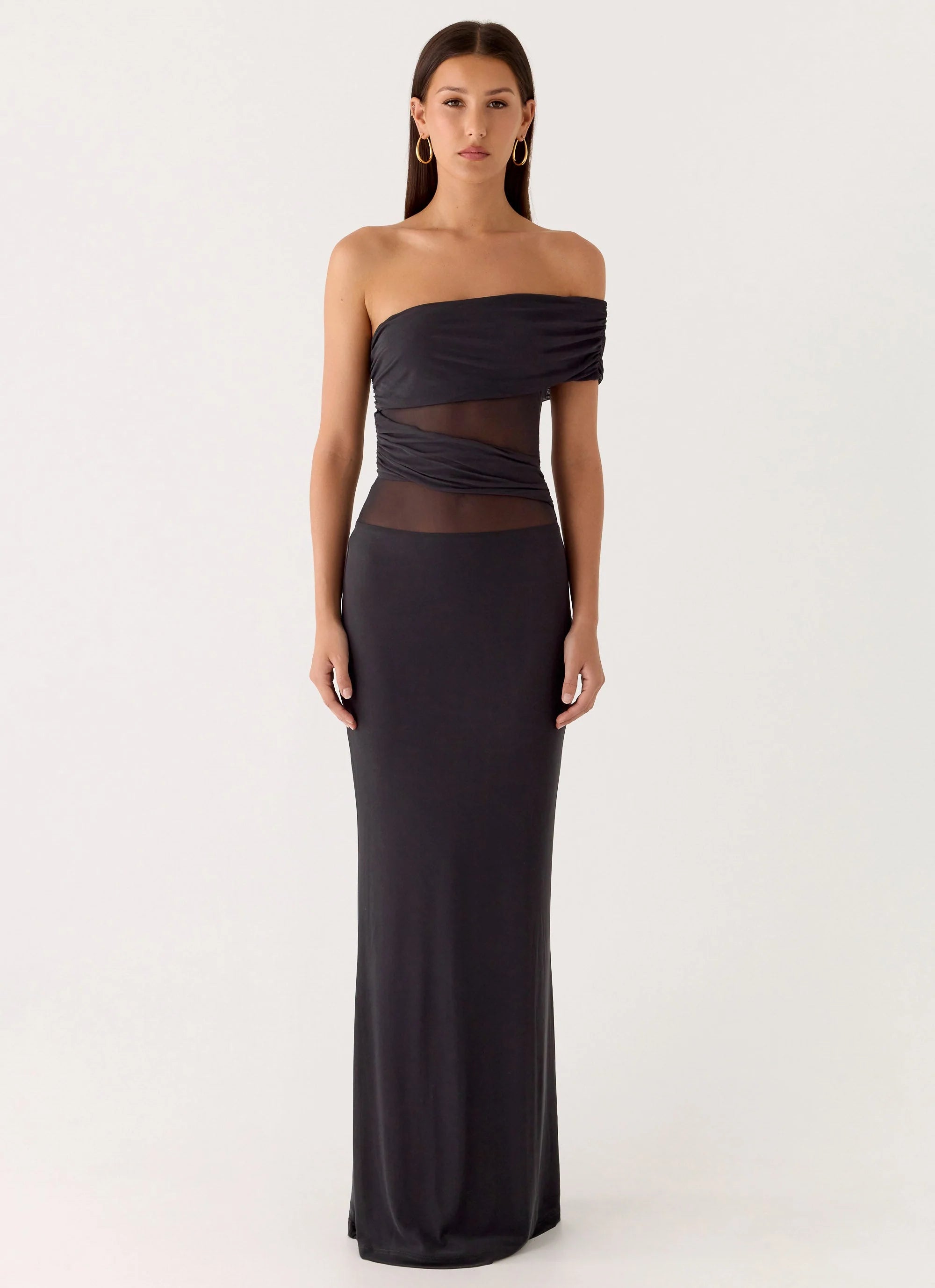 Lumi Maxi Dress Dark Grey