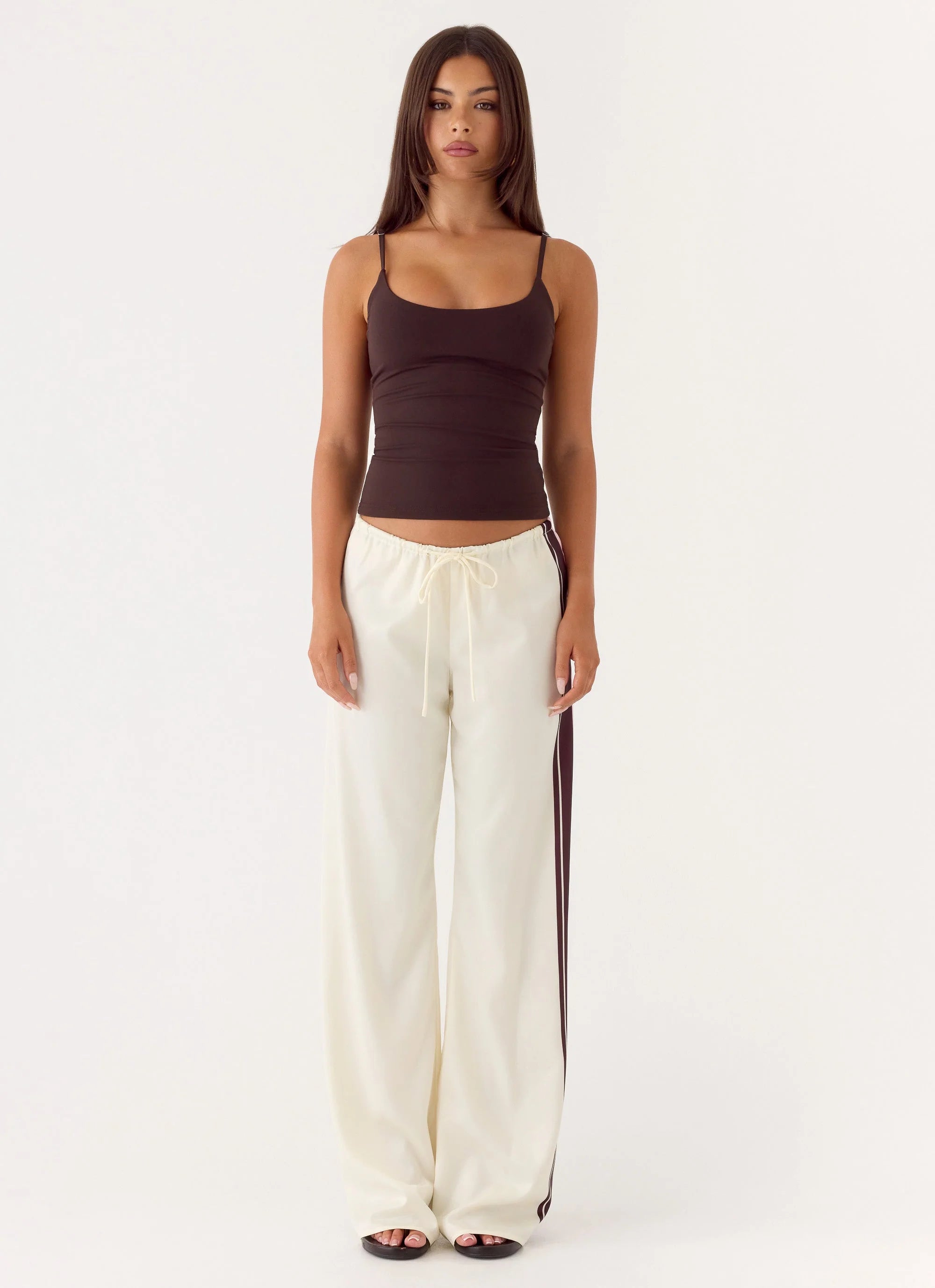 Deacon Low Rise Pants Bloom Stripe