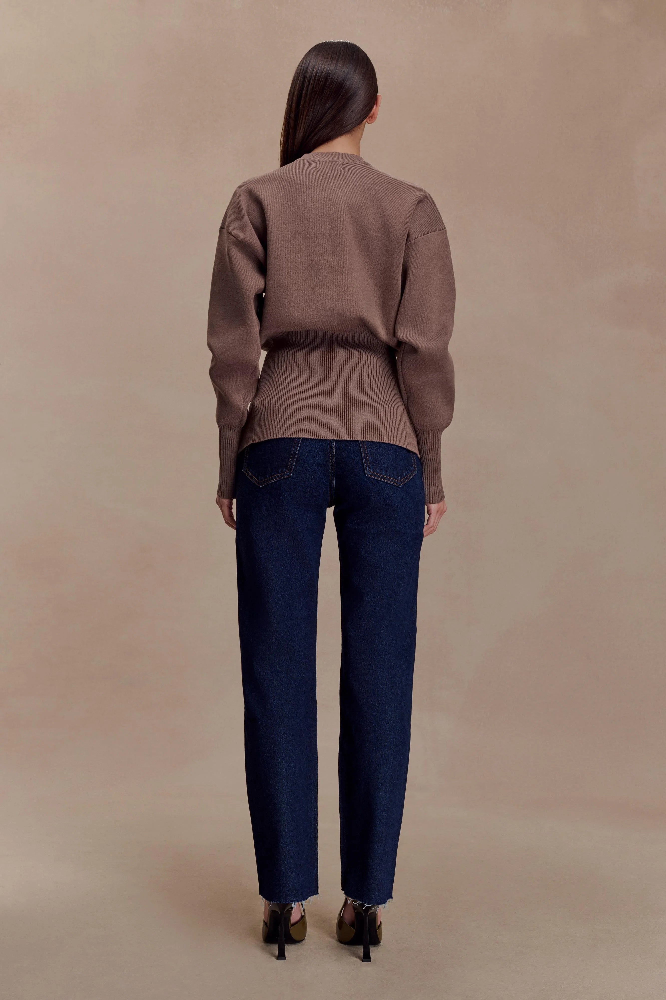 Tina Mom Jean Indigo Blue