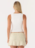 Ellia MinI Skirt Ivory