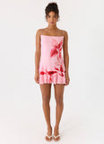 Marisolana Mini Dress Pink Petal