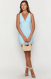 Harrie Blue Mini Dress
