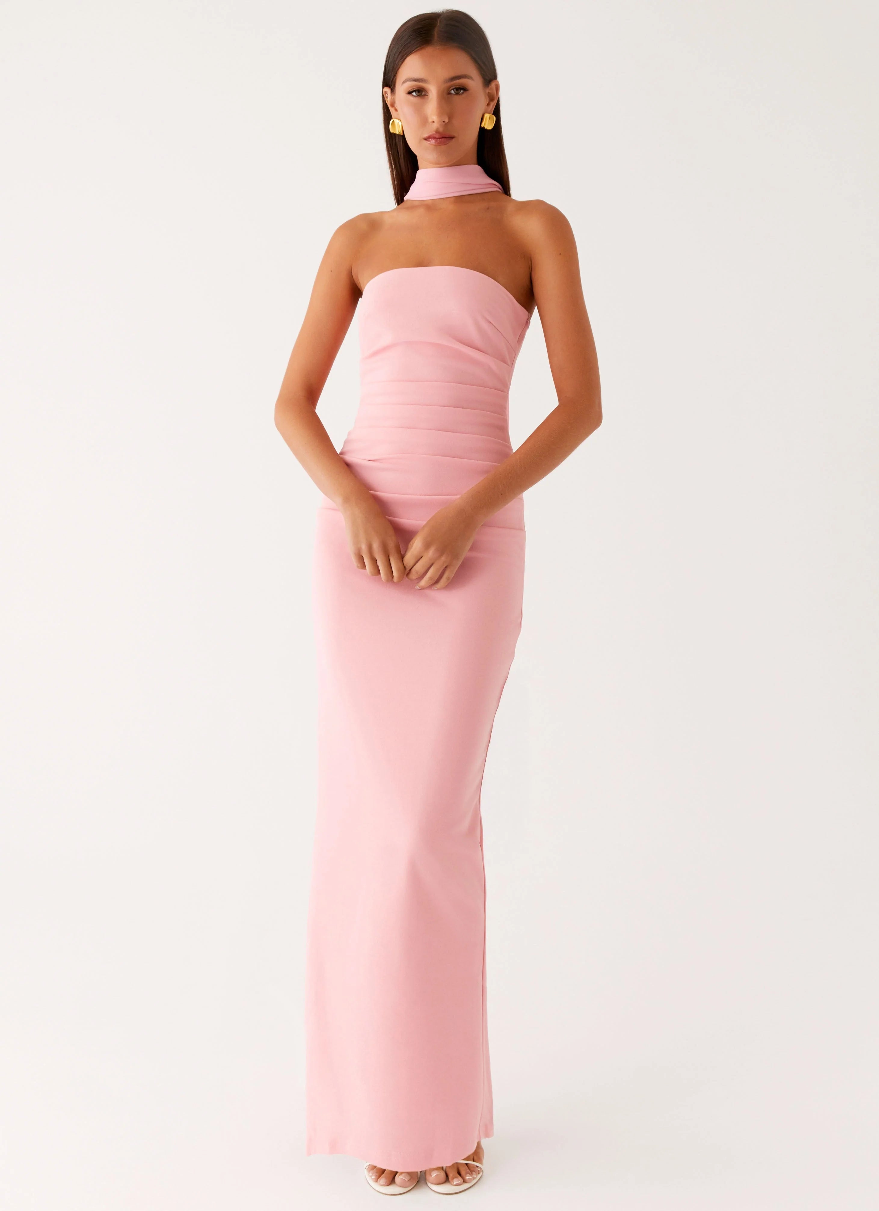 Libra Maxi Dress Pink