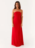 Meredith Maxi Dress Red