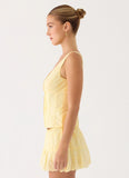Aberley Top Yellow