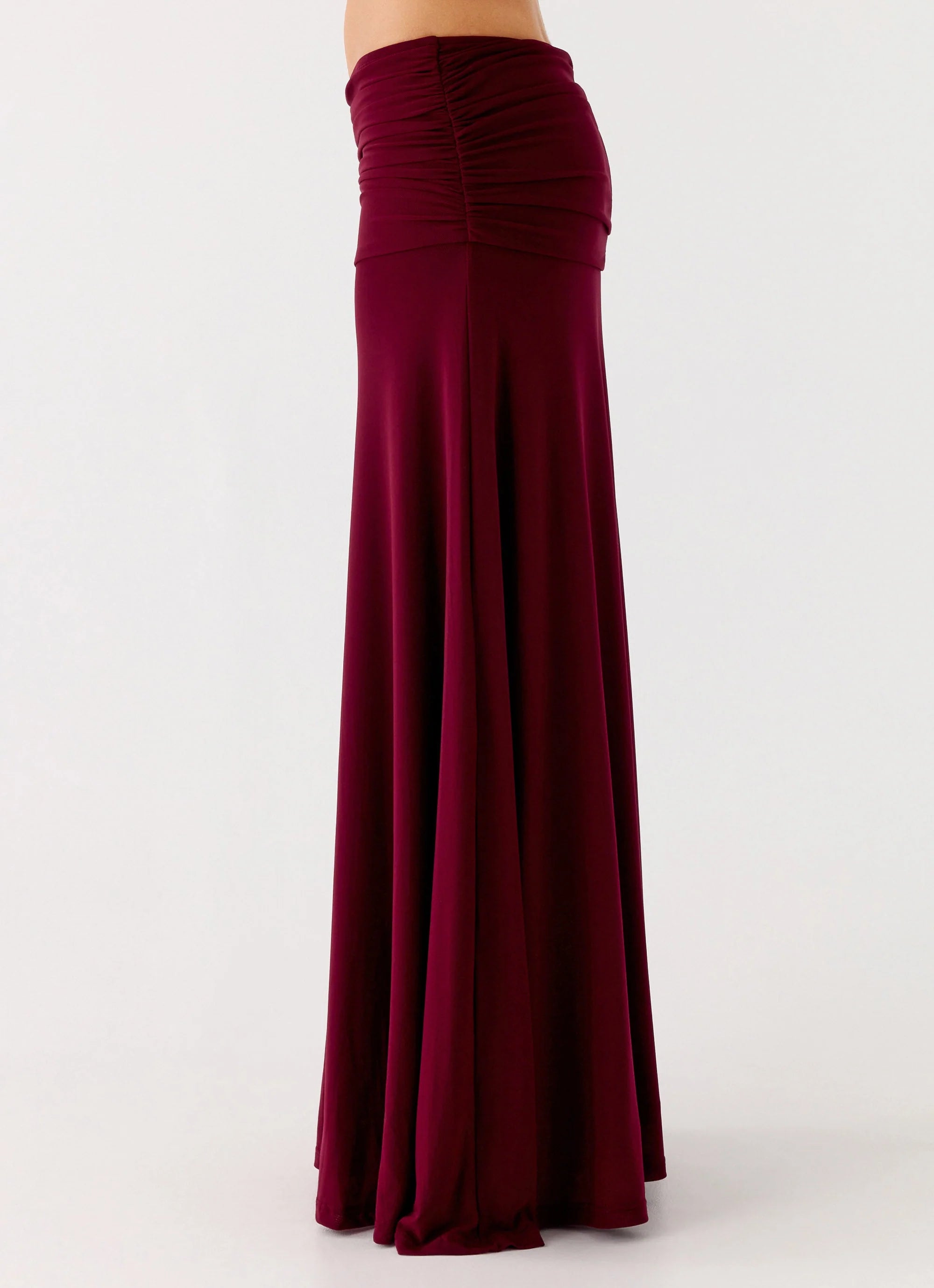 Thorness Maxi Skirt Plum