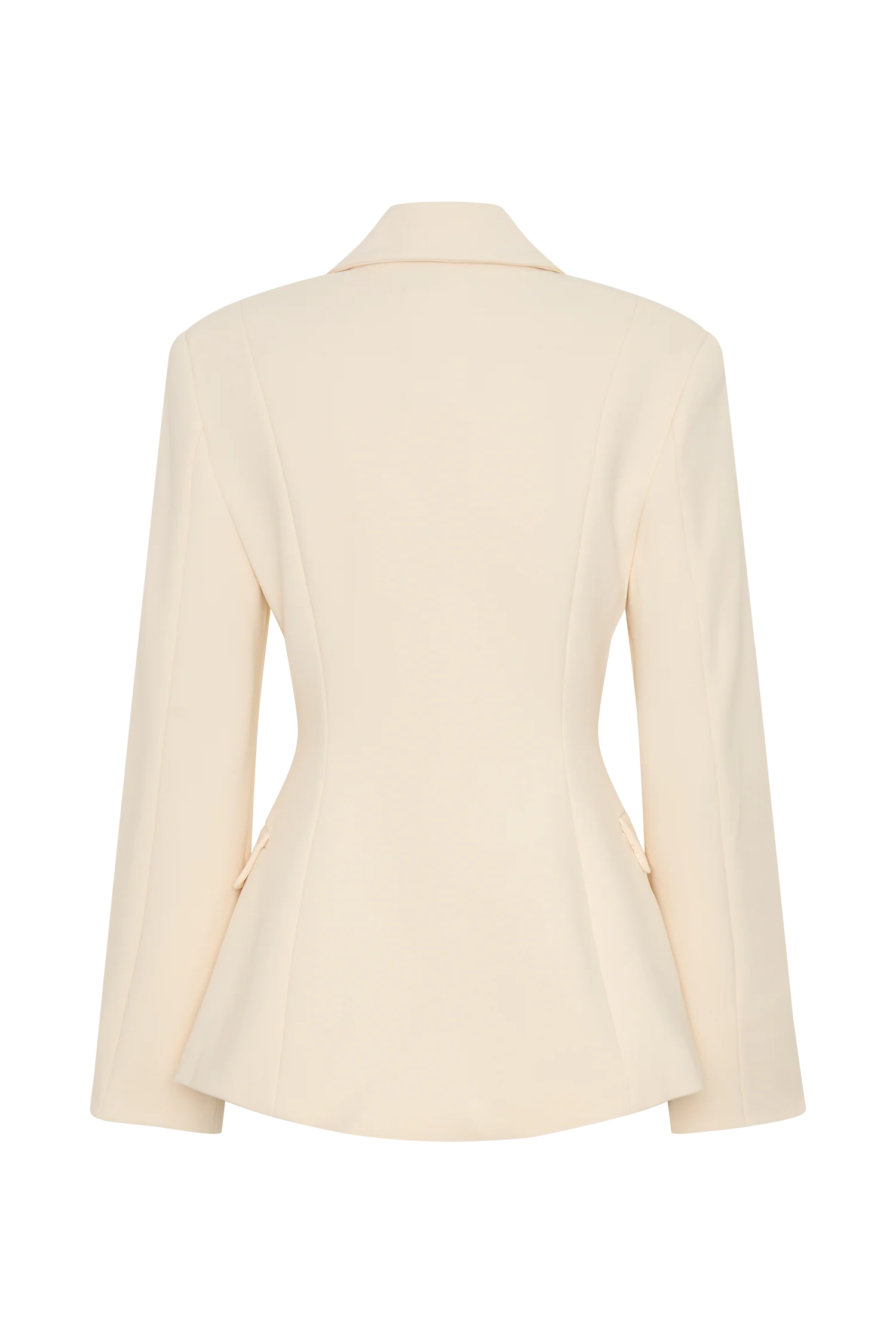 Wesley Structured Blazer Buttercream