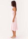 Klyne Midi Dress Pink