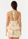 Read Your Mind Mini Dress Lemon Soleil
