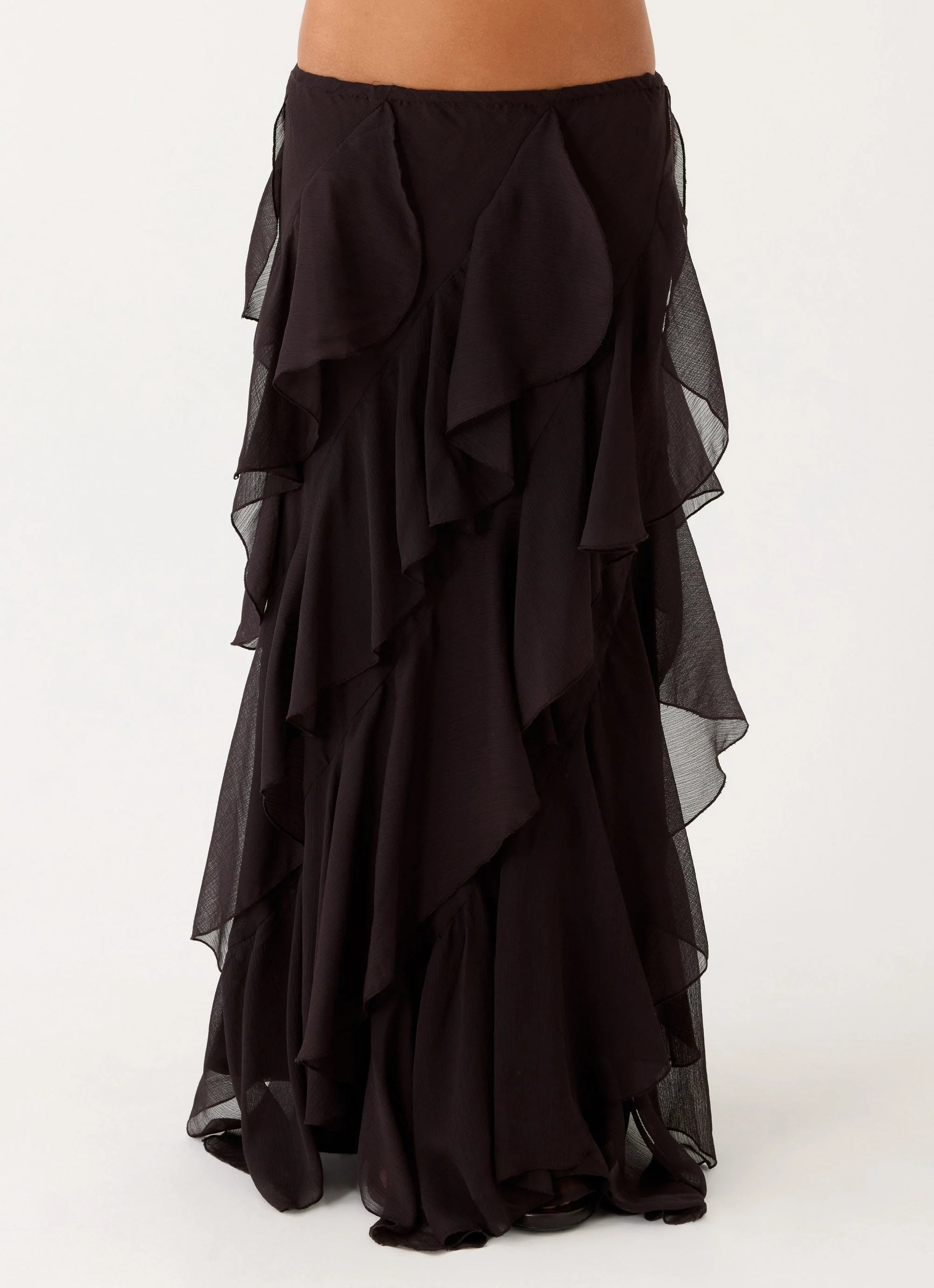 Silvanna Maxi Skirt Chocolate