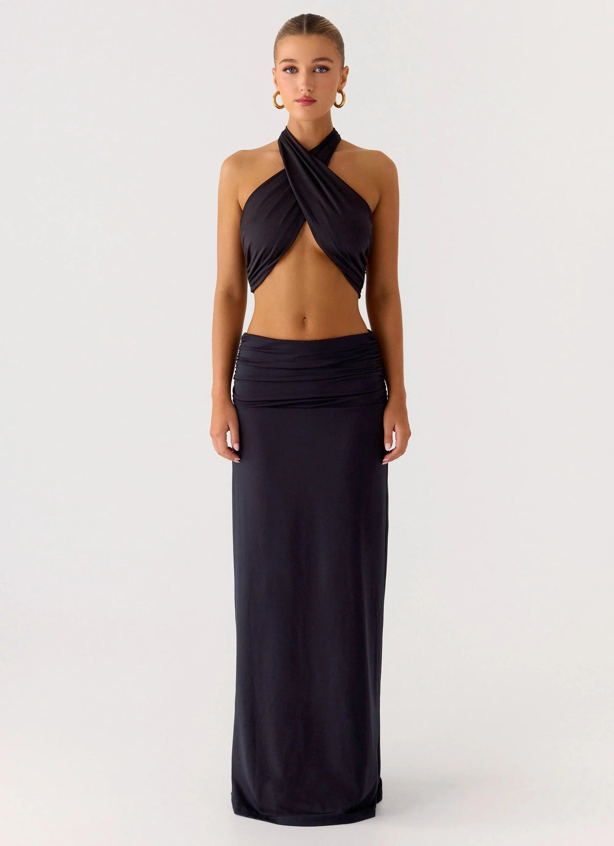 Elisabetta Maxi Skirt Black