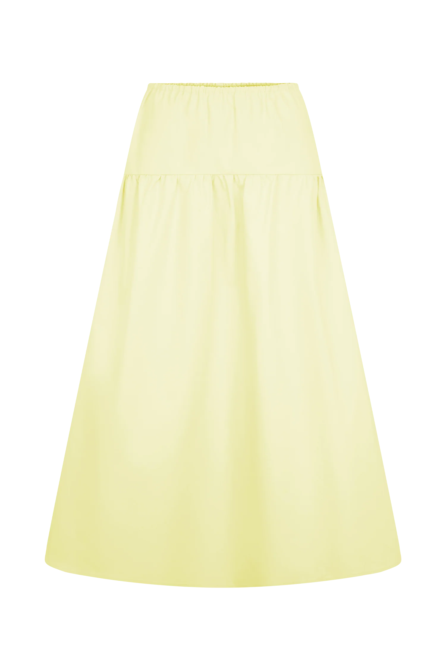 Amirah Midi Skirt Lemon