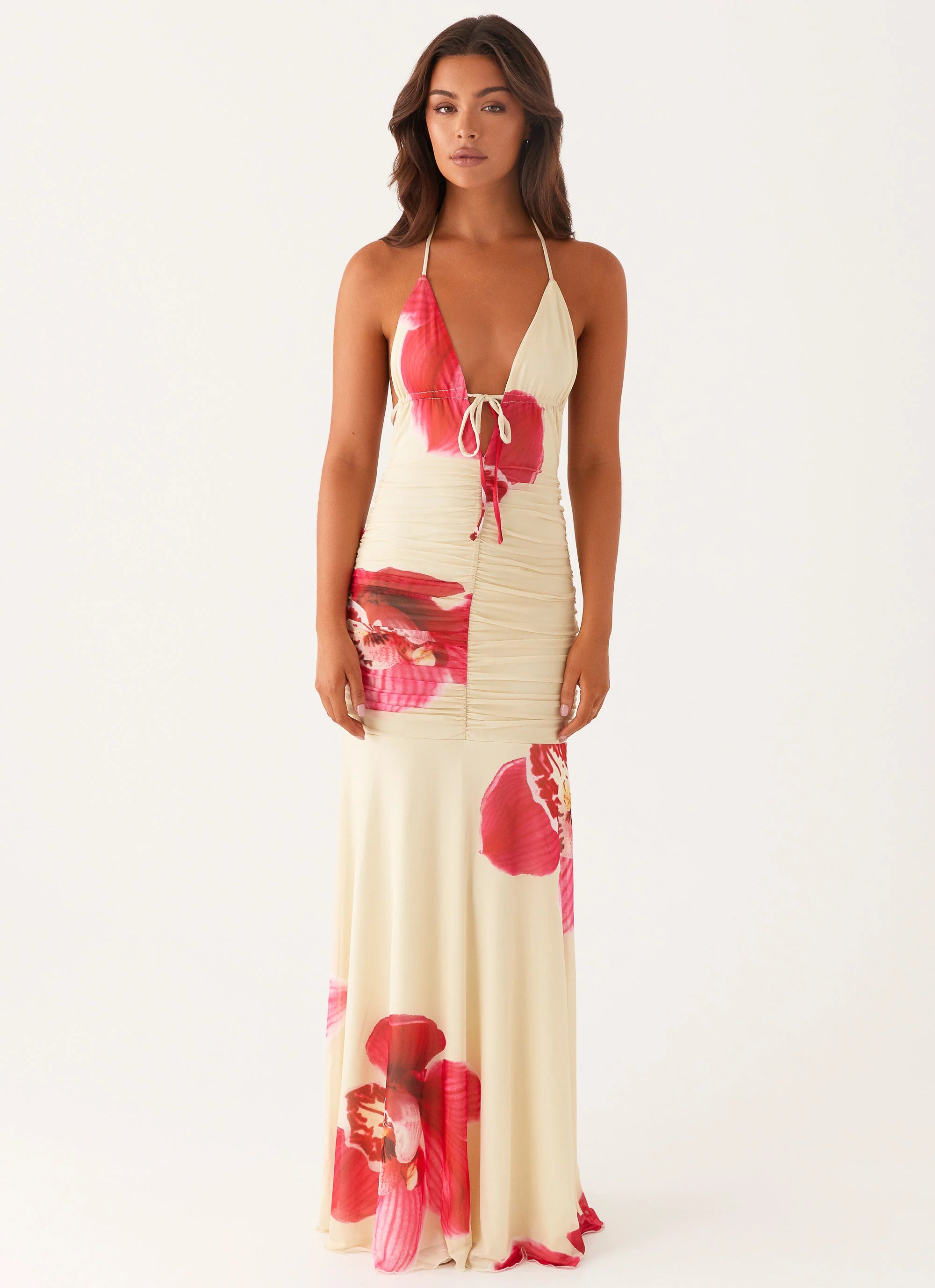Hollywood Maxi Dress Orchid Yellow