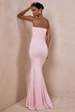 Ceremony Pink Bandeau Maxi Dress