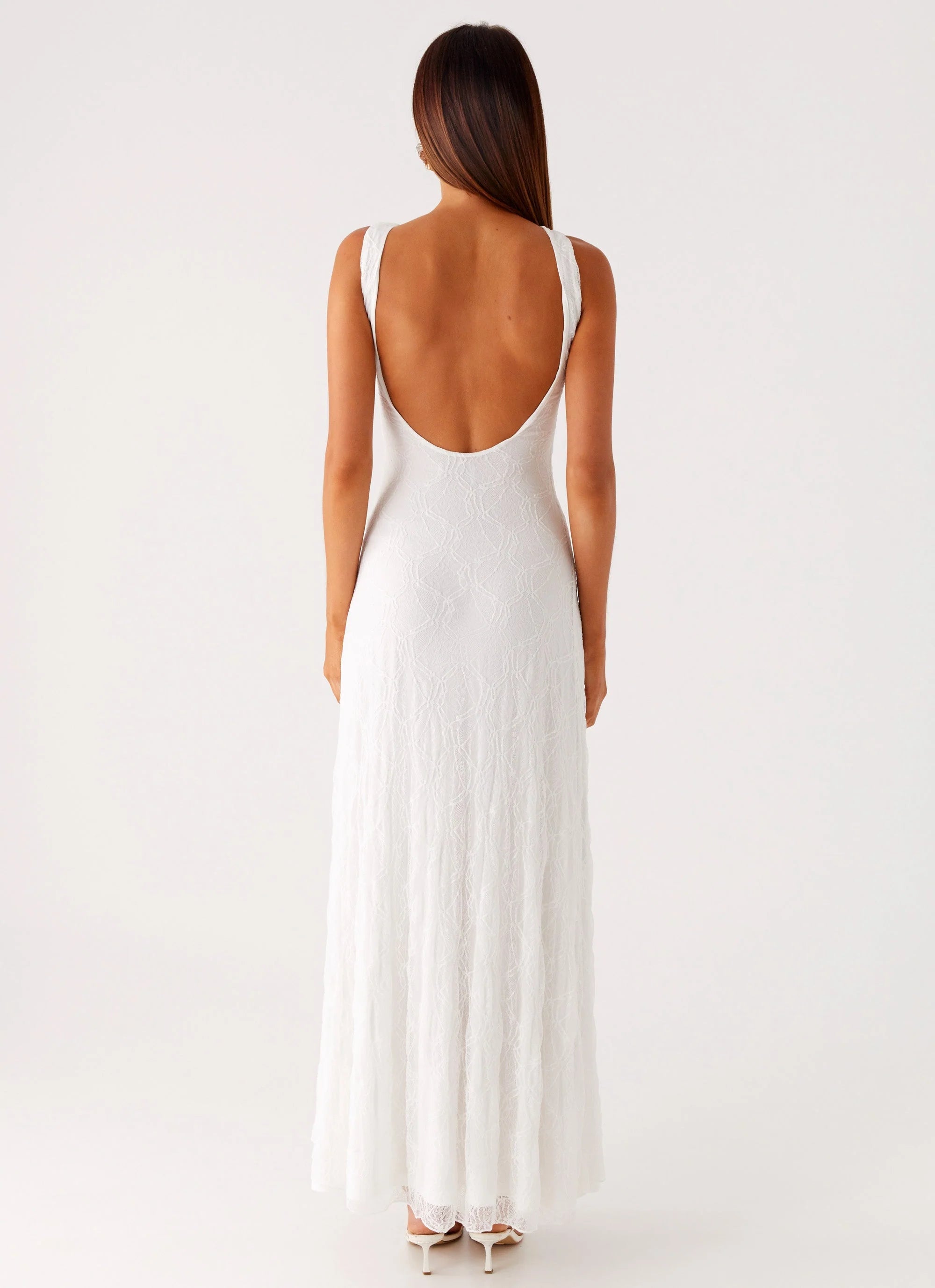 Embrace The Sun Maxi Dress White