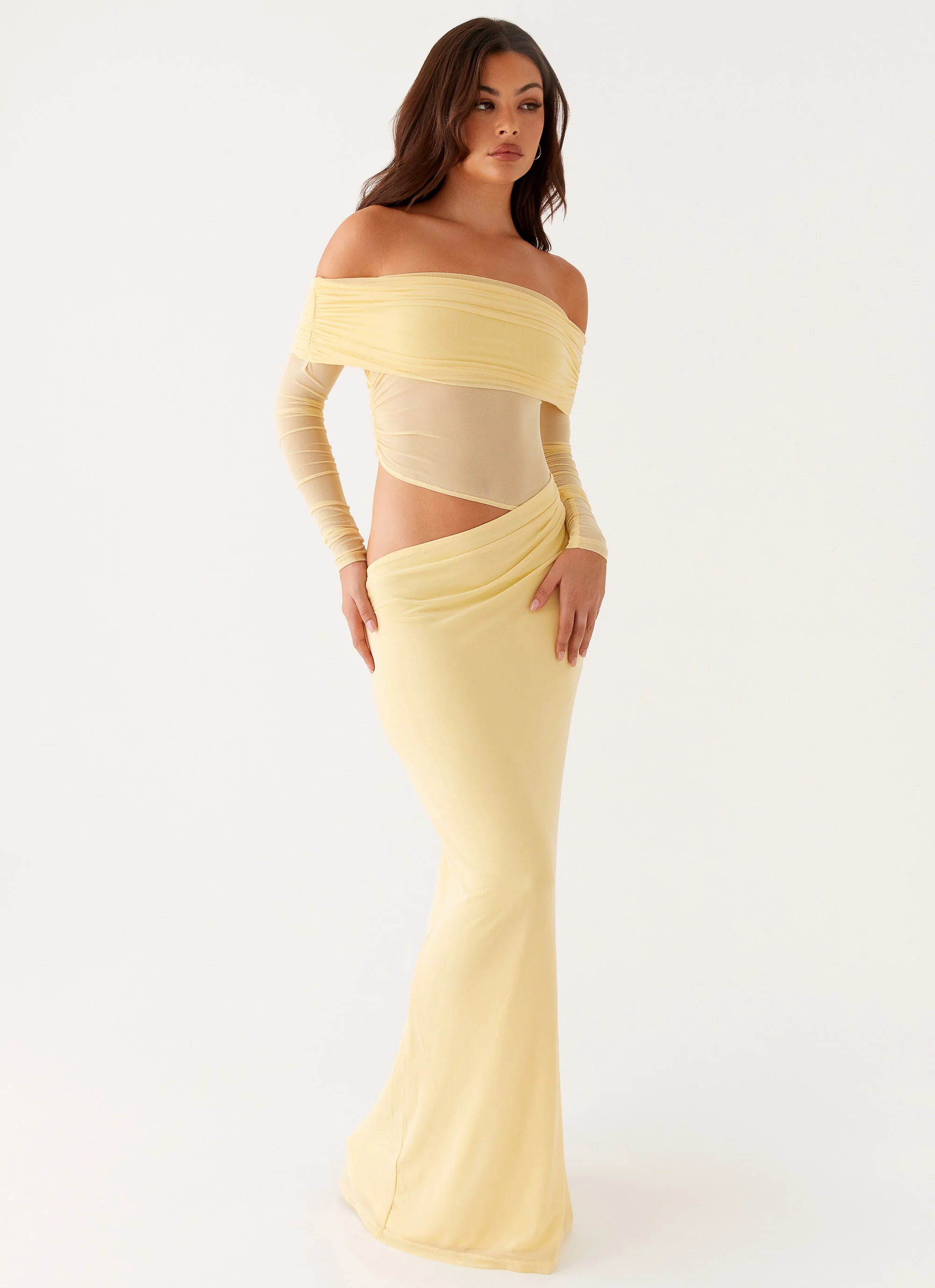 Emery Maxi Dress Yellow