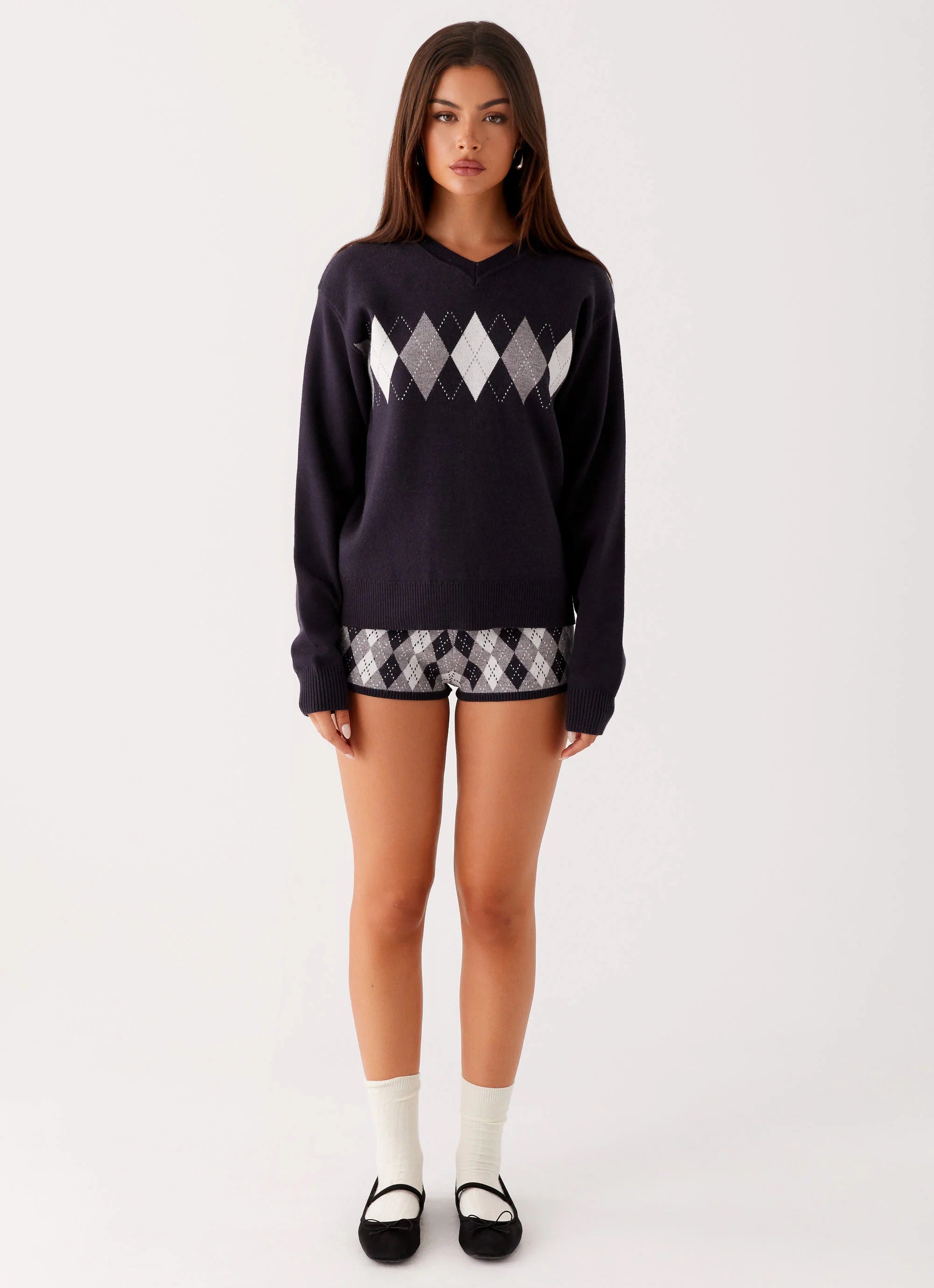 Context Knit Sweater Navy