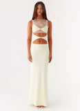 Imperial Maxi Dress Yellow