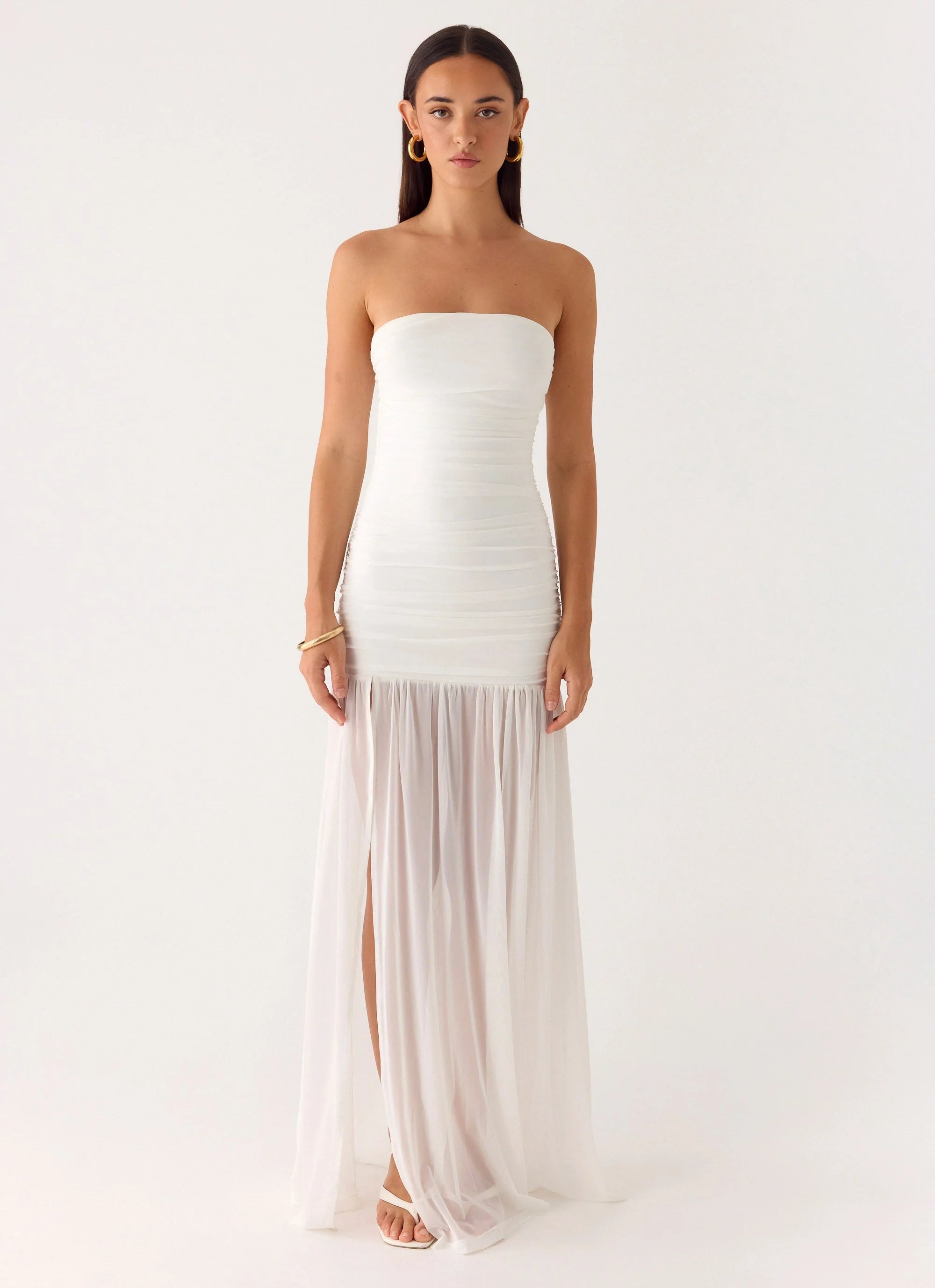 Savaya Maxi Dress White