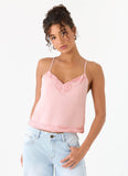 Avania Beaded Top Pink
