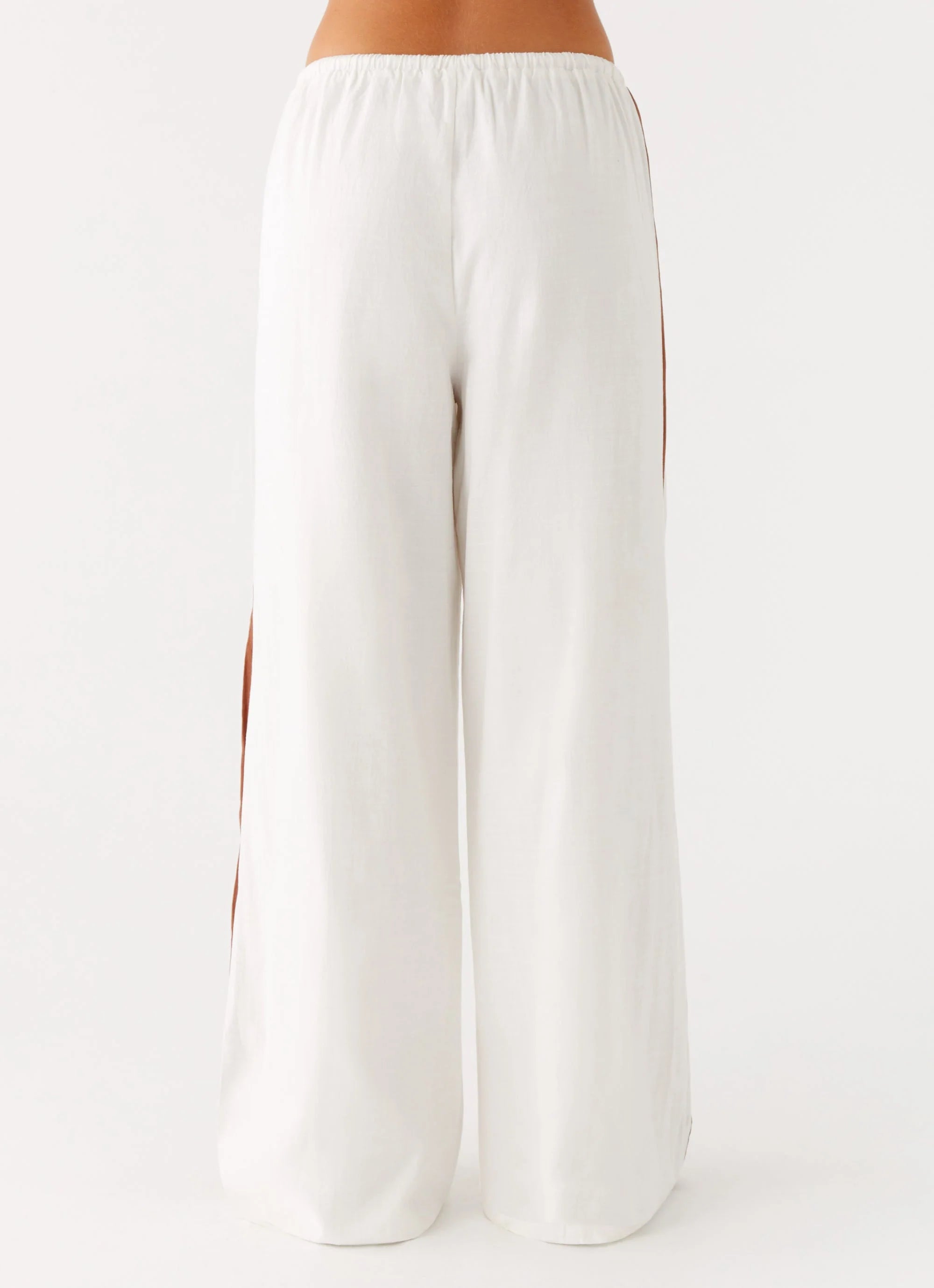 Dalida Linen Pants Ivory