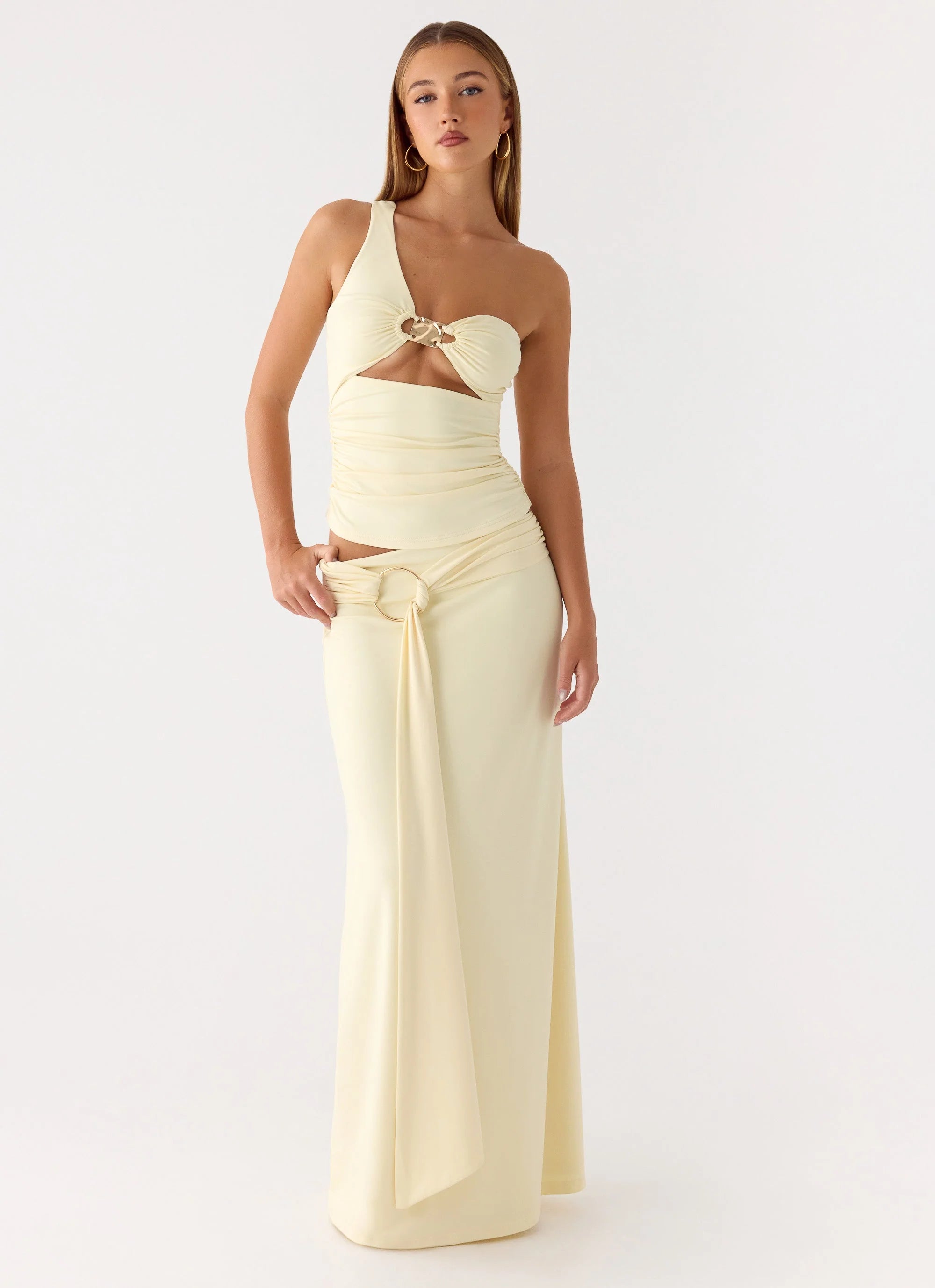 Ravi Maxi Skirt Yellow