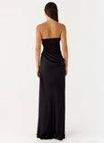 Champagne Skies Maxi Dress Black