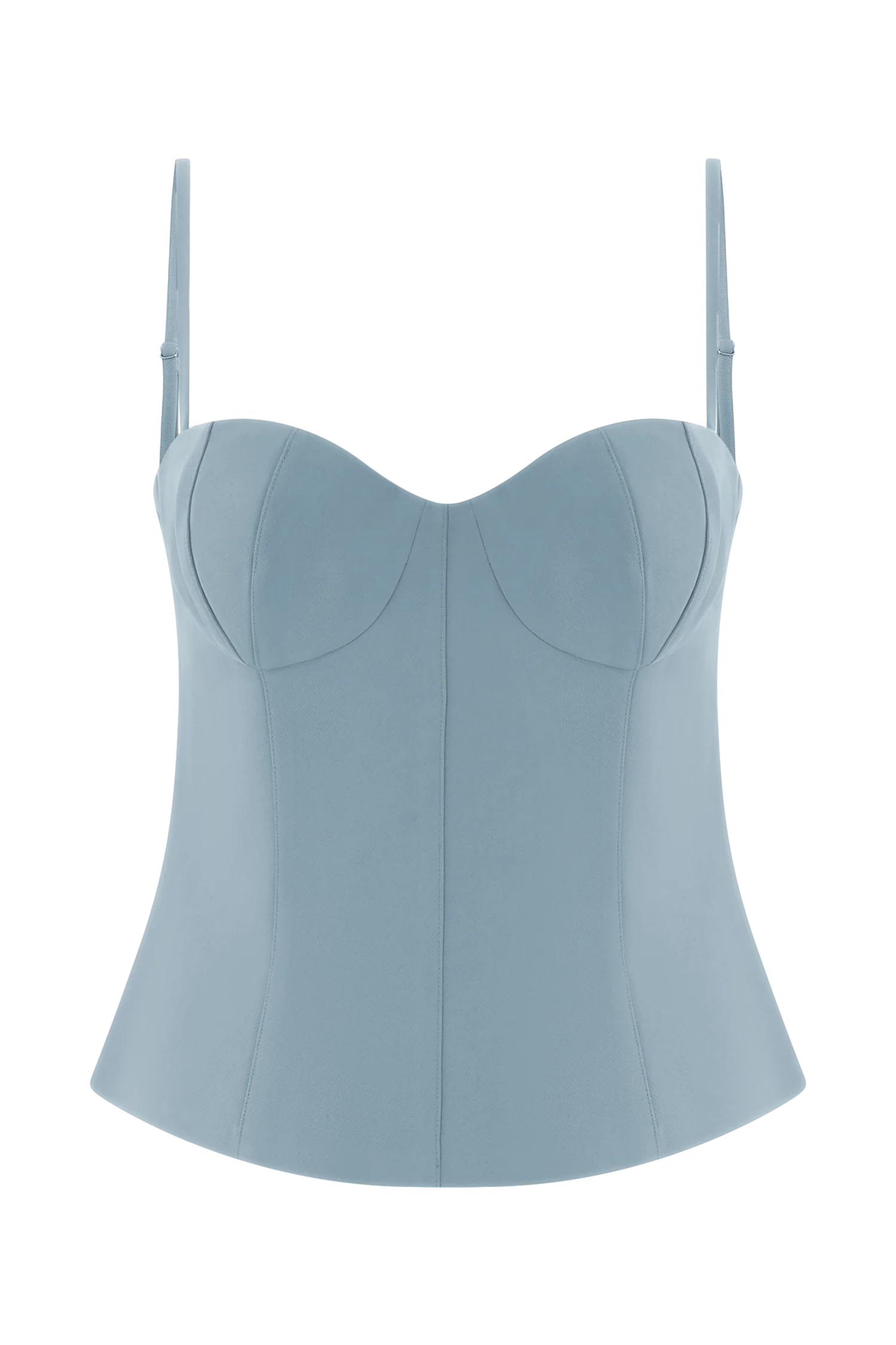Jaime Spaghetti Strap Suiting Top Ocean Blue