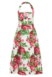 Juana Halter Midi Dress - Sonia Rose Print