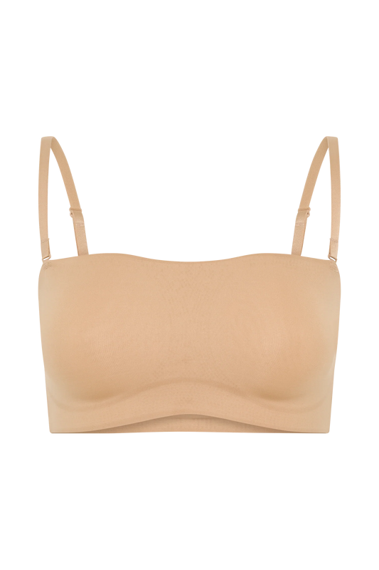 Joanna Strapless Shapewear Bra - Beige