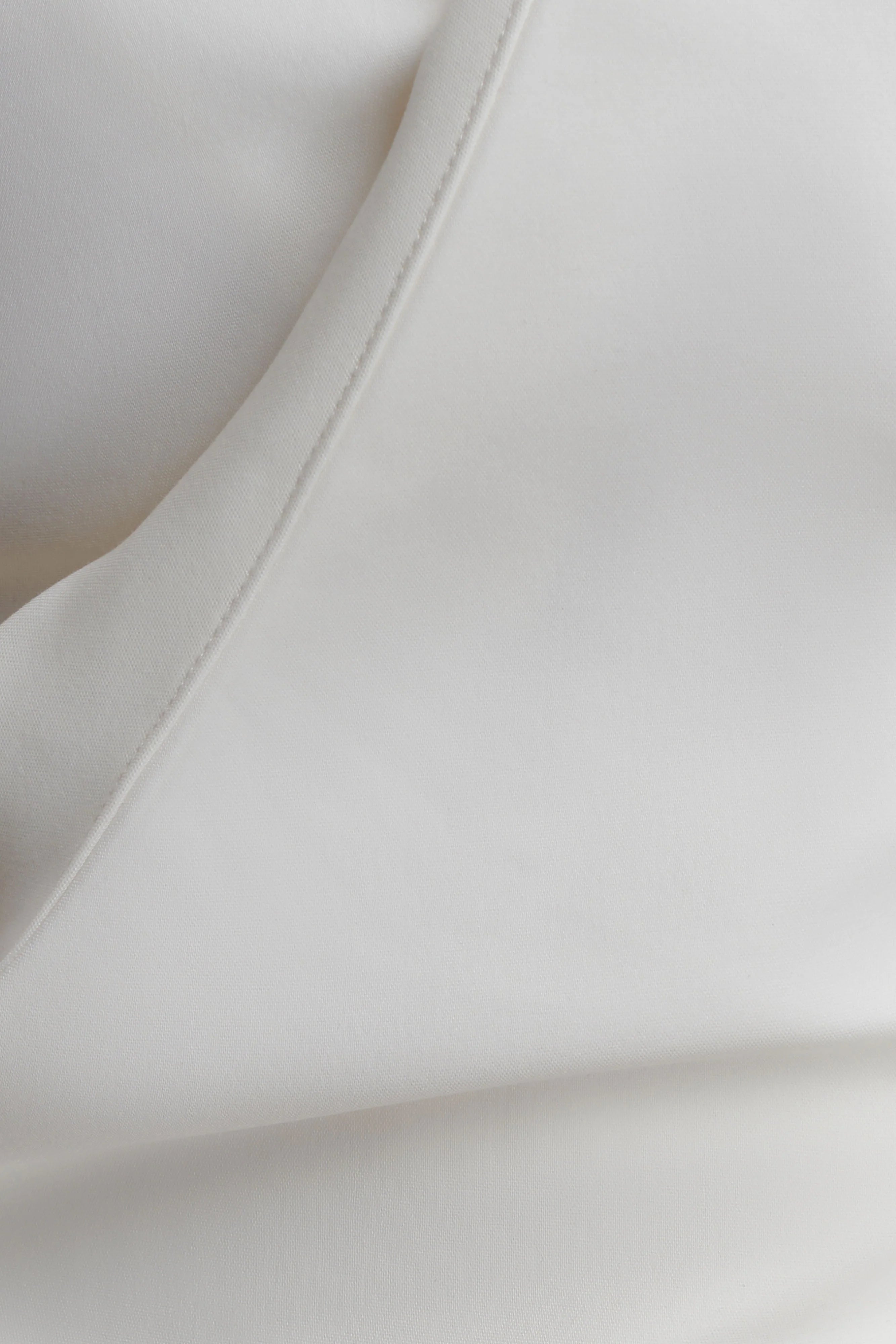 Yanina Cotton Halter Midi Dress White