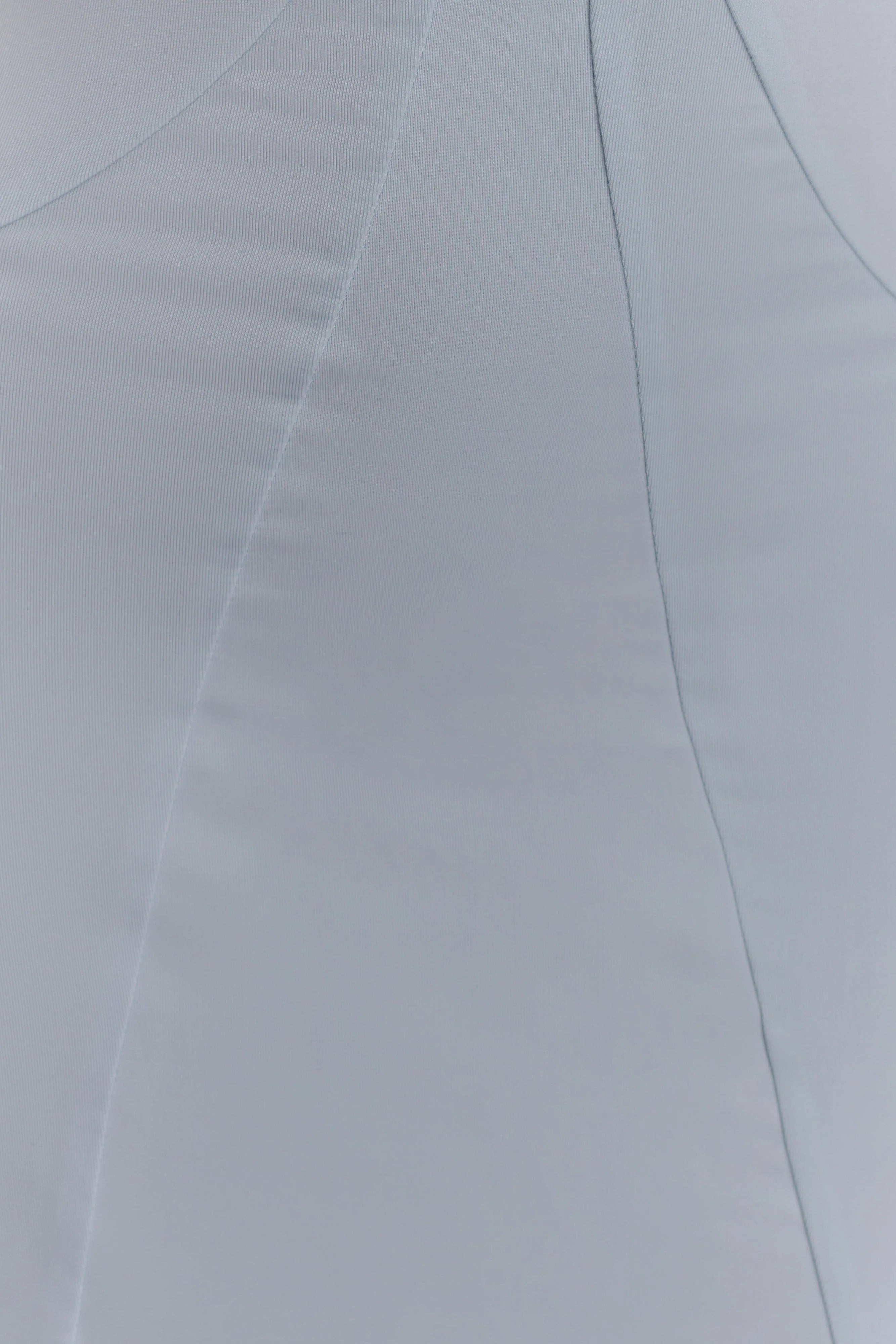 Juliet Slinky Maxi Dress With Scarf Pale Blue