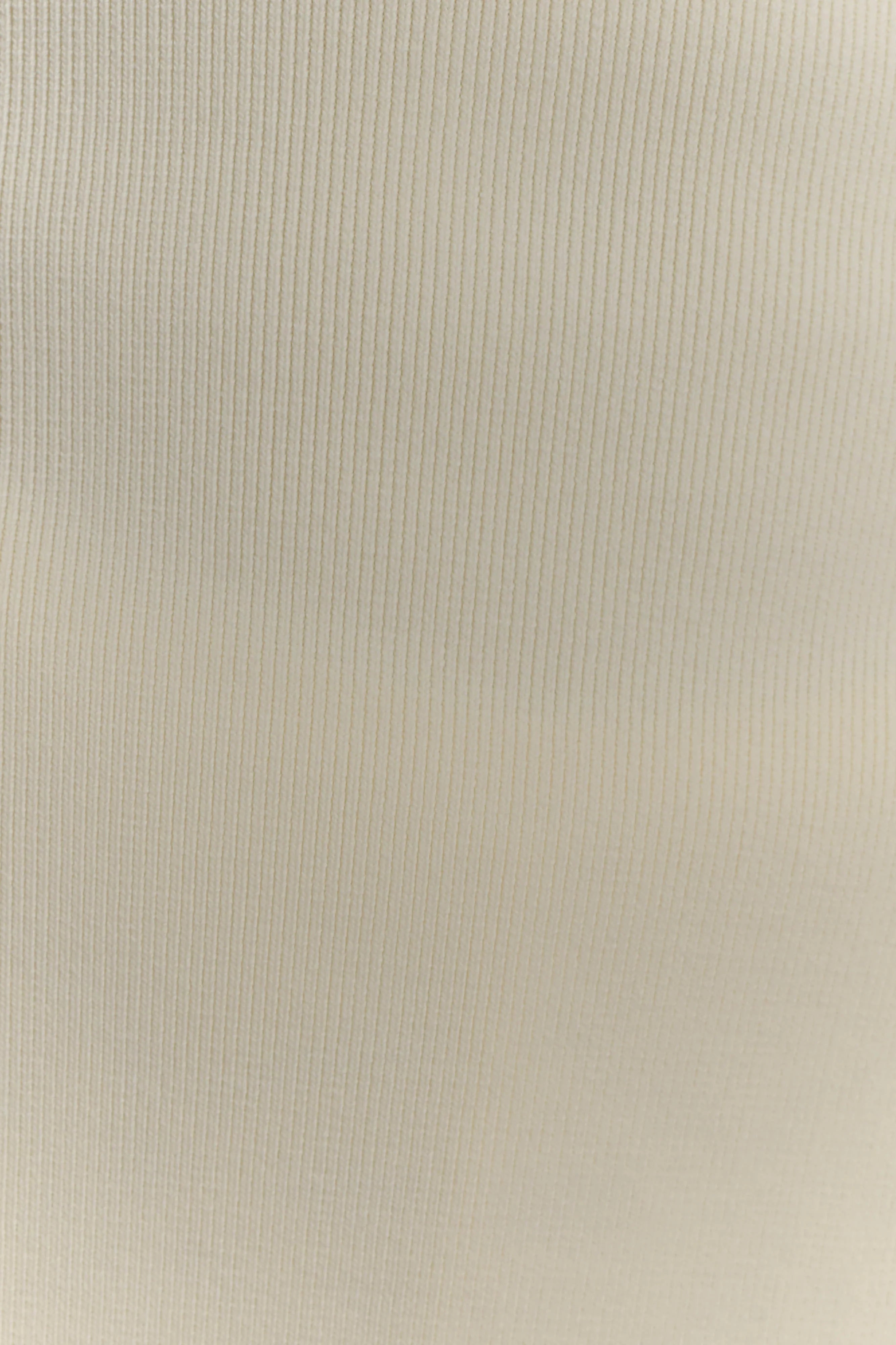 Anette Bandage Knit Strapless Top Ivory