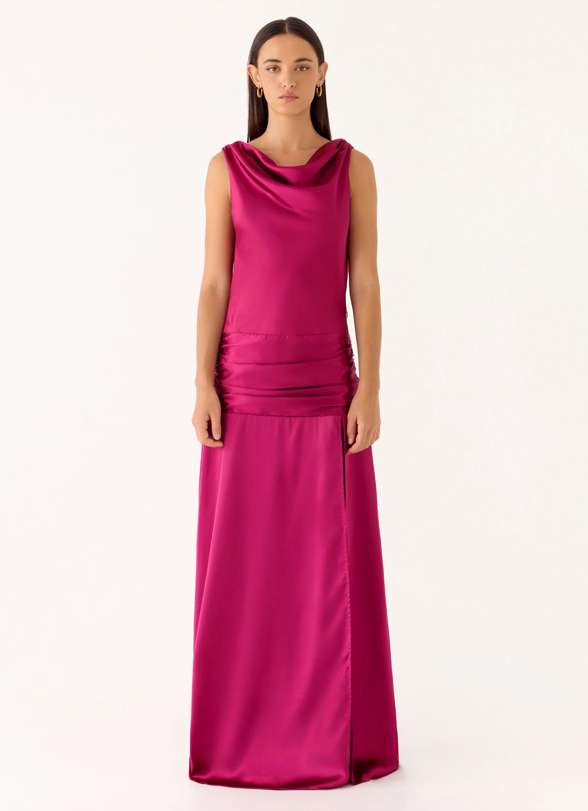 Generation Maxi Dress Fuchsia