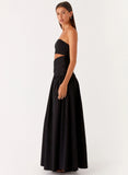 Lumen Maxi Dress Black