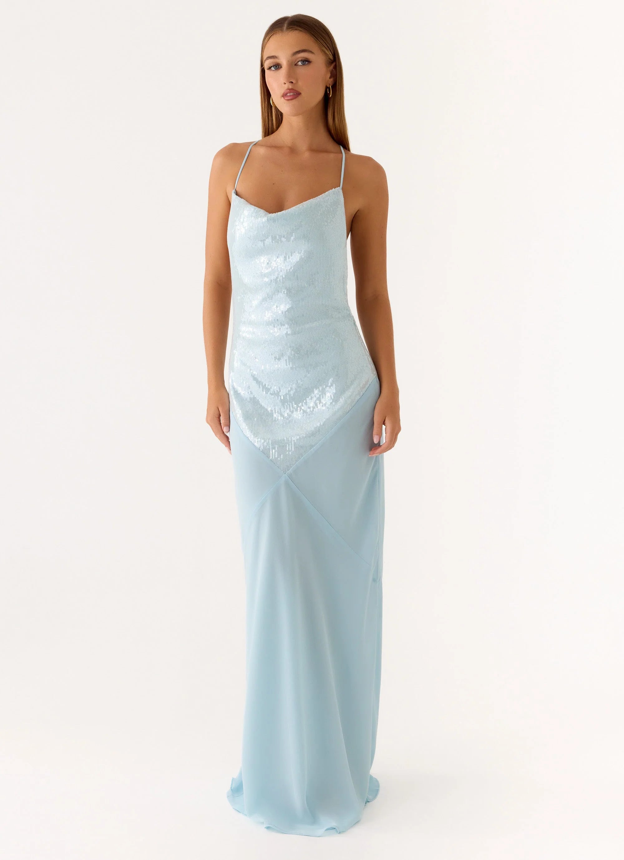 Cleodora Maxi Dress Blue