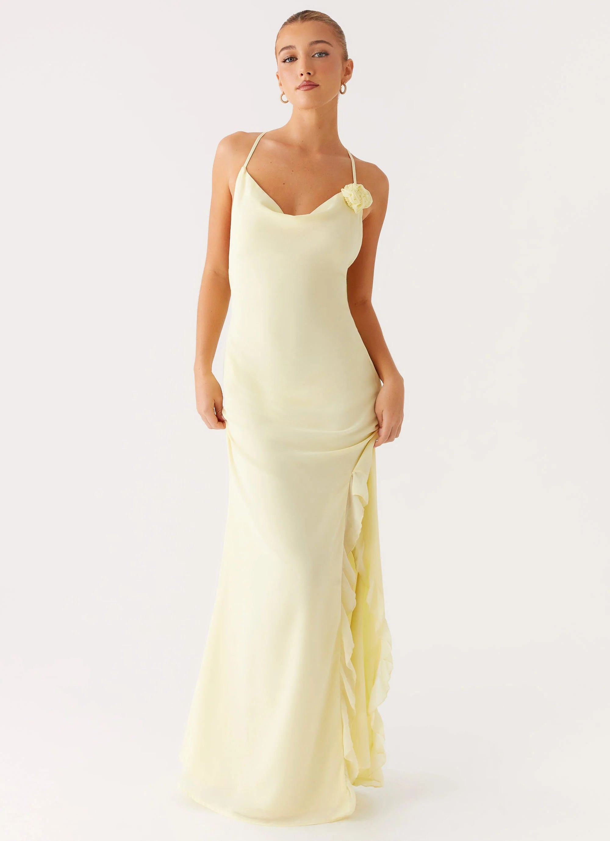 First Class Maxi Dress Yellow